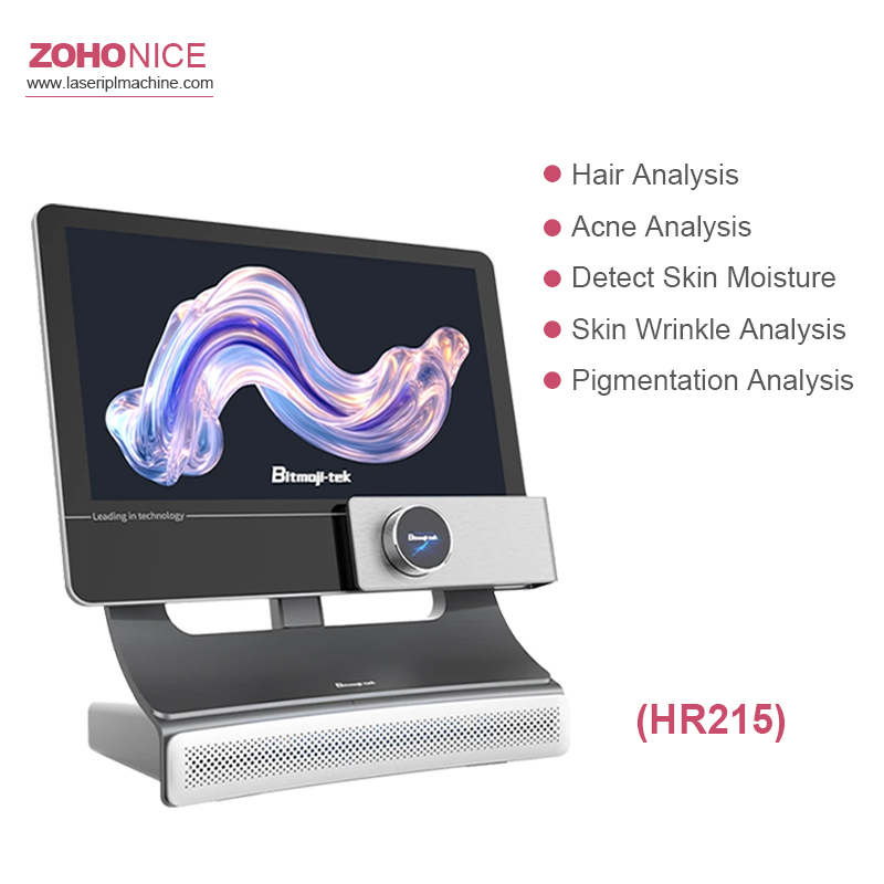 Al Smart Scalp Analyzer Skin Scanner All in One Touch Interaction Scalp Facial Device
