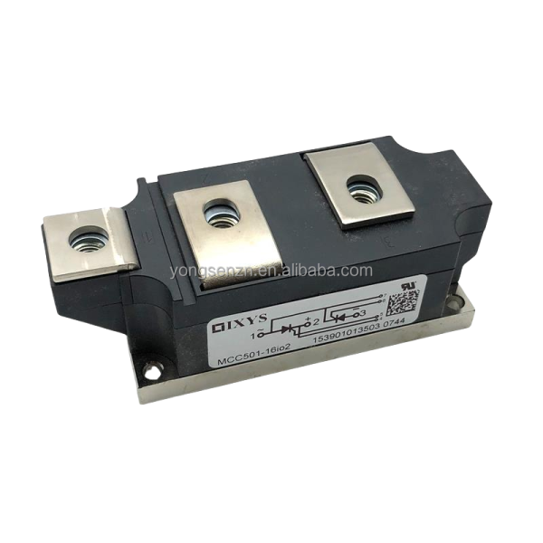 Quality Assured MCC501-16IO2 Thyristor SCR Module 985A 1600V 7-Pin for Industrial Control
