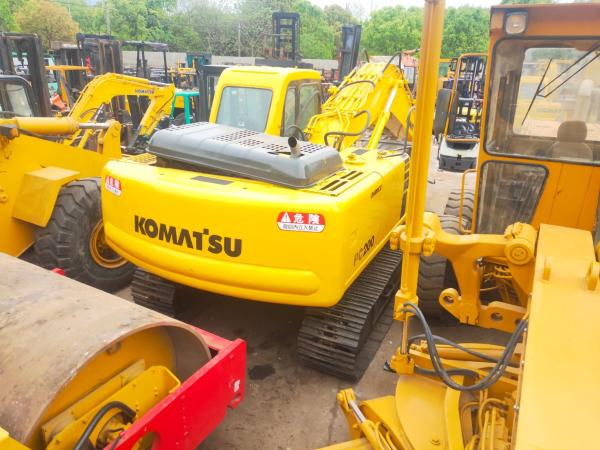                  Used Komatsu Track Excavator PC200-6 Komatsu 20 Ton Digger PC200-5, PC200-6, PC200-7, PC200-8 Hot Sale             