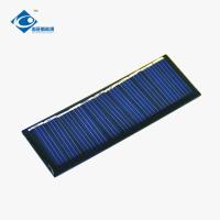 o painel solar esparadrapo 0.22W da cola Epoxy para costume do carregador de bateria o mono ZW-7025-5.5V do lithum deu forma a solar