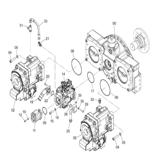HPK300 гидравлический главный насос 9298854 поршневый насос Yb60000246 для Zx670-5 Zx870-5