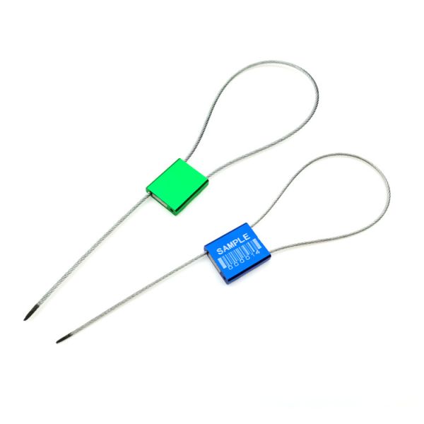 4.01KN Tensile Strength Cable Security Seals With Pull Tight Locking Mechanism