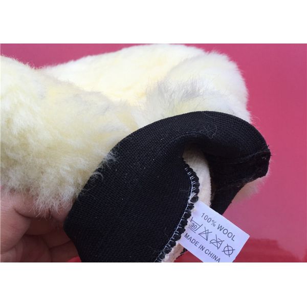 Перчатка чистки Ламбсвоол Мерино перчатки мойки овчины супер мягкая реальная для автомобиля