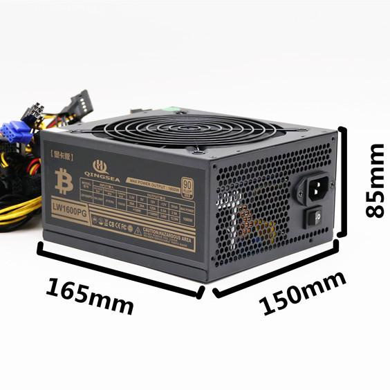 ATX PSU 1600W 90 Gold Multipath Power Supply 12v  24pin connector