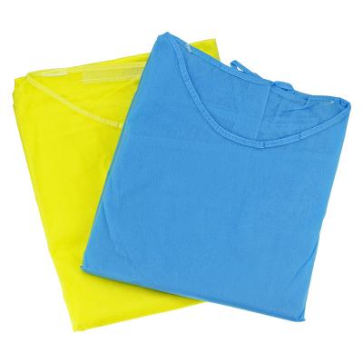 CE Approved Multi Color 120*120cm Disposable Hospital Gowns