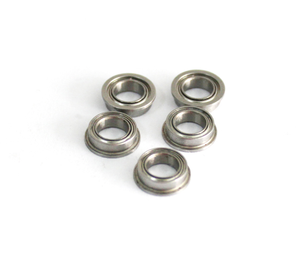 Durable SMF117ZZ Small Flange Bearings , Roller Skating Shoes Flanged Ball Bearings