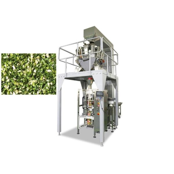 Dry Vegetable Multi Head Packing Machine , 800ML Volume Weighing And Packing