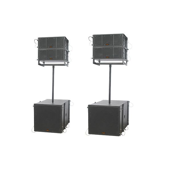 Dual 8 Inch Concert Sound Equipment