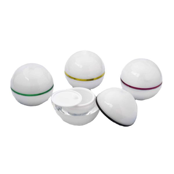 Роскошная пустая акриловая косметическая синь опарника сливк стороны для сливк BB макияжа