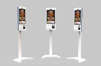 21.5 pouces Android LCD Self-Order Kiosque de paiement pour le système POS du restaurant McDonald avec imprimante et logiciel de commande