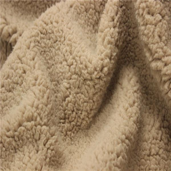 New fashion sherpa lining fabric/ sherpa fabric cotton made in china