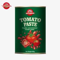 400g de pâte de tomate est certifiée conforme aux normes ISO HACCP BRC, et FDA