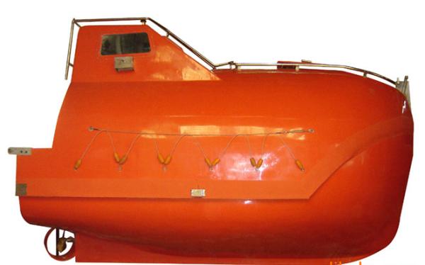 Quality Partially Enclosed Life Boat with Lifeboat Davit Solas Approved