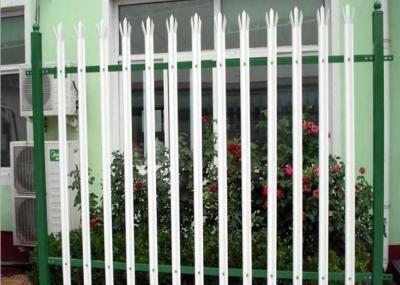 Q235 o aço D Pale Welded Wire Mesh Fence galvanizou o cerco de aço da paliçada