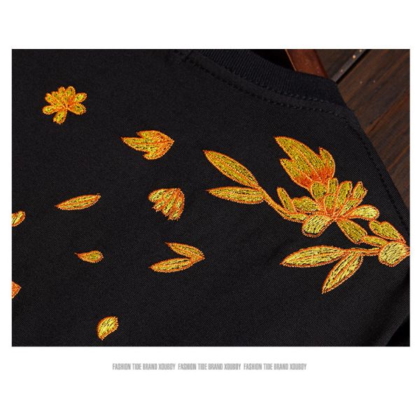 120gsm To 220gsm Custom Men Streetwear T Shirts Oversized Fancy