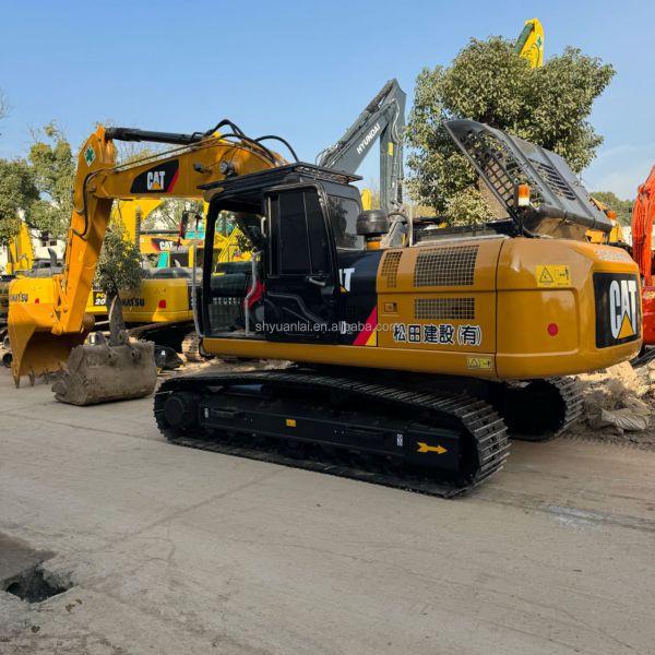 Excavatrice d'occasion CAT 330D2 - Équipement de construction de terrassement - Grande excavatrice d'occasion à vendre