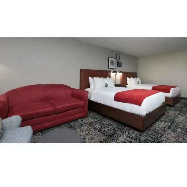 Мебель гостиницы верхнего сегмента краски PU 4 пункта гостиницой l мебелью Sheraton