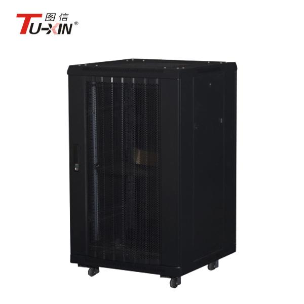 Small Soundproof Computer Server Rack High Strength Structure For Business Center