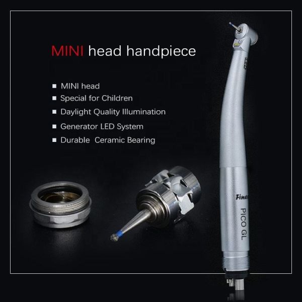 Подшипник небольшого мини блока СИД зубоврачебного Handpiece головы керамический с пневматической турбиной