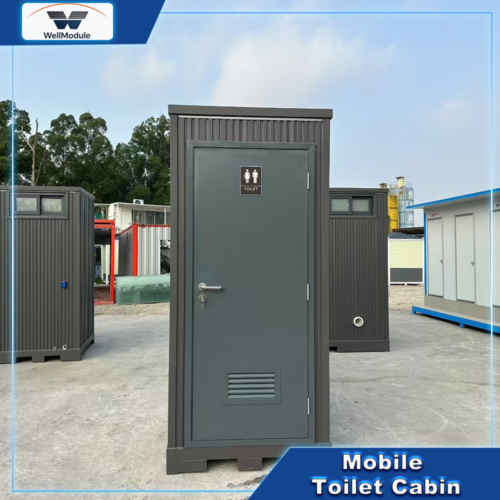 Durable Portable Toilet Cabin for Construction Sites Outdoor Events and Emergency with Easy Installation and Maintenance