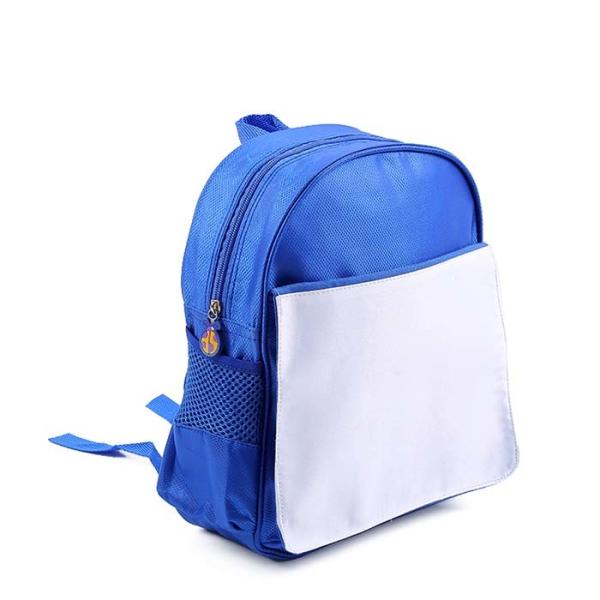 Customized Colored Sublimation Backpack Schoolbag For Kids With Detachable Printing Part