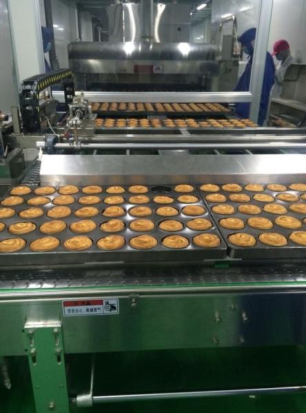 PLC Control 1000kg/H Bakery Production Line Equipment For Sweet Bun