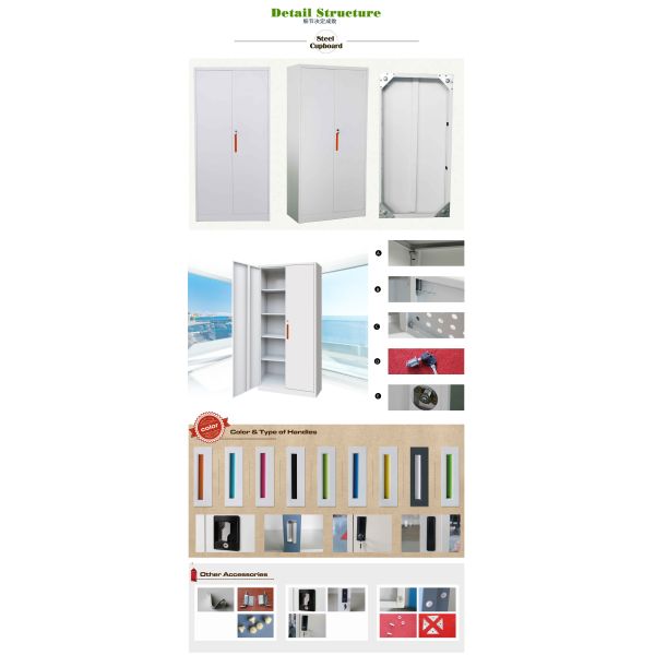 напилочная сталь кухонного шкафа двери качания шкафа хранения металла края 12mm тонкая стеклянная