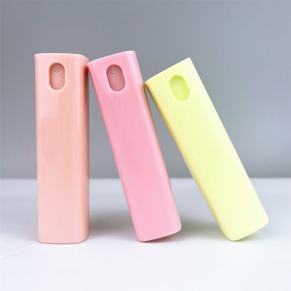 10 мл небольшие стеклянные бутылки с спреем для парфюмерии цвета радуги