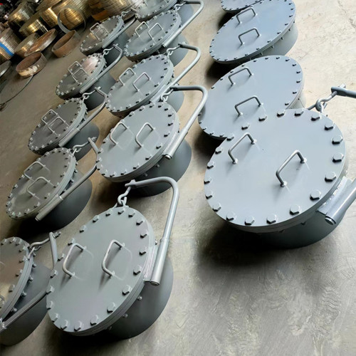 Carbon Steel Quick Opening Circular Manhole Cover Strong Versatility