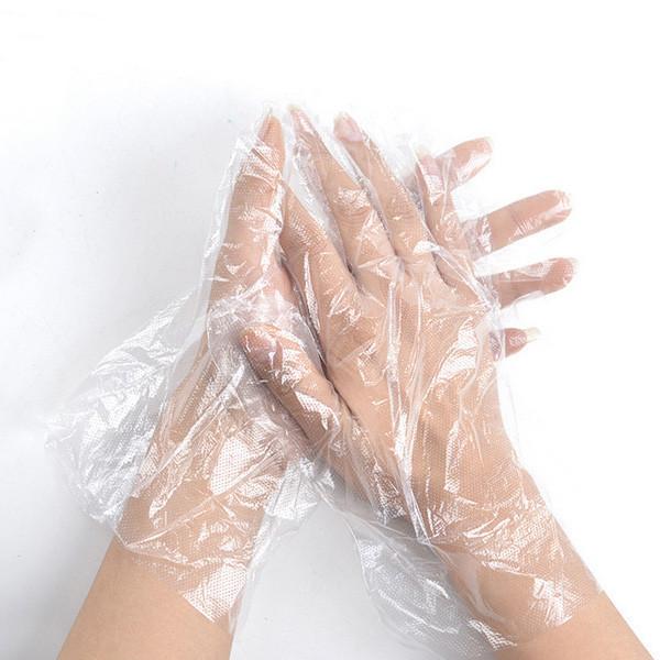 In Stock Disposable Plastic Gloves For Housework Cleaning Take Out HDPE Gloves