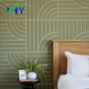 High Density PET Acoustic Panels Flame Retardant For Recording Rooms