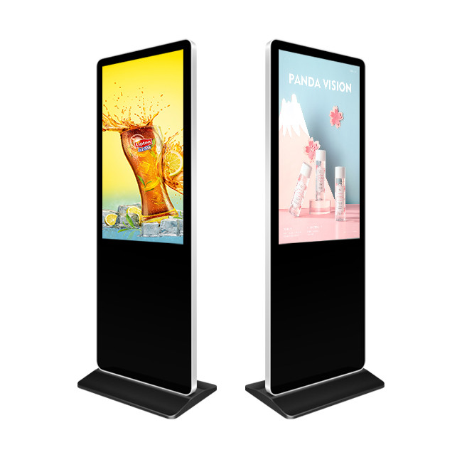 Пол киоска дисплея LCD касания UHD крытый Multi стоя рекламирующ дисплей