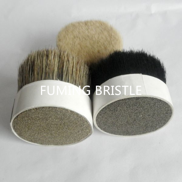 60% tops 57mm high quality grey bristles for brushes