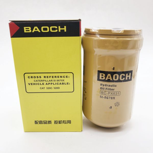 5I-8670X Oil Excavator Filter For E320C E320D E325C Construction Machinery