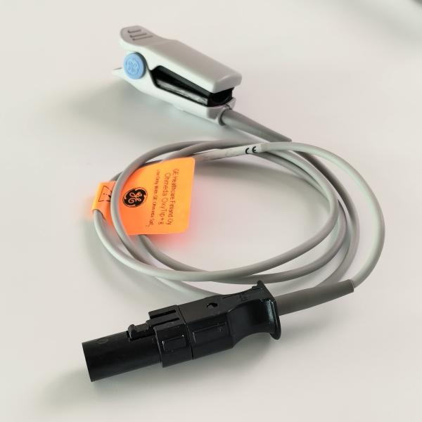 GE Original Datex-Ohmeda TruSignal SpO2 Finger Sensor Reutilizável.