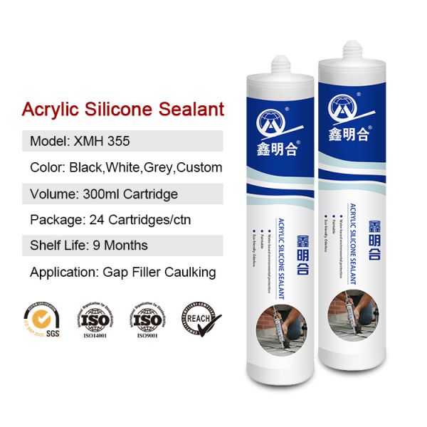MH355 Acrylic Sealant Floor Adhesion Gold Ceramics Tile Rtv Silicone Rubber Adhesive Sealant