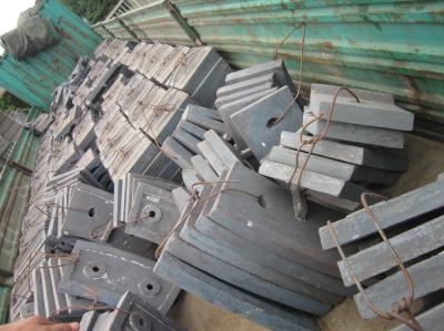 High Abrasion High Cr Cast Iron Combined Self-fastened Mill Linings For Coal Mills