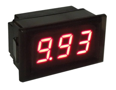 3.5-30V Measuring Range Digital Waterproof Voltmeter Car Digital Voltmeter