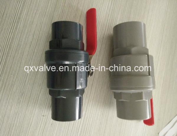 Flexible Ball Valve Structure in Zhejiang PVC Irrigation Water Pipe with Copper Handle