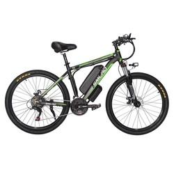 Lithium Battery 26 Inch Electric Mountain Bike SMLRO C6 With Cutoff Brake