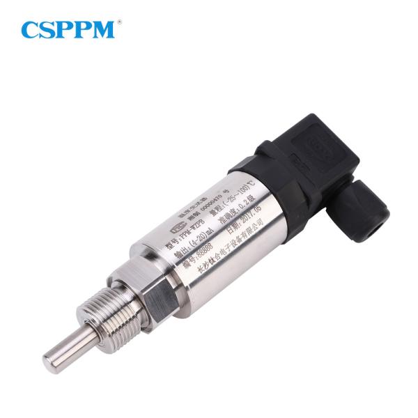 Stainless Steel 40MPa Temperature Transmitter Sensor 20mA Water Temperature Sensor