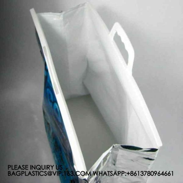 VMPET Aluminum Foil Reusable Hot Or Cold Food Lunch Storage Carry Bags Insulated Thermal Cooler Bag