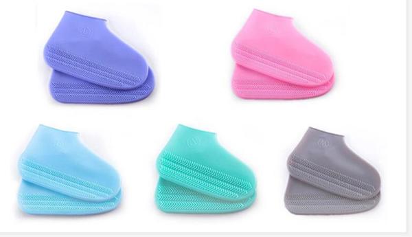 Silicone Rain Waterproof Shoe Covers , Boot Cover Protector Reusable FDA Approval