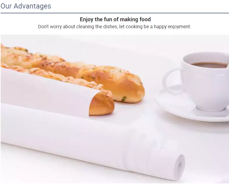 Крен пергаментной бумаги отпуска масла веса 100gsm ширины 160cm покрытый силиконом