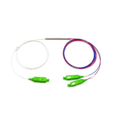 divisor do acoplador da fibra ótica de 1x2 PON FBT
