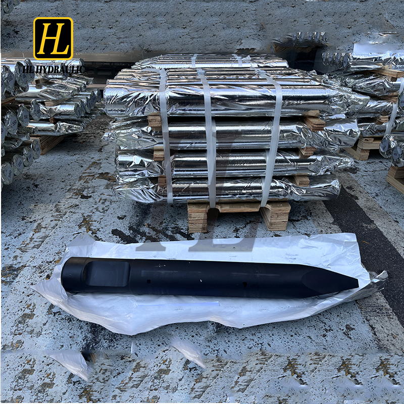MSB600 MSB550 MSB250 Moil Chisel Wedge Chisel Hydraulic Breaker Moil Type Chisel Wedge Point Chisel for Excavator Spare Parts