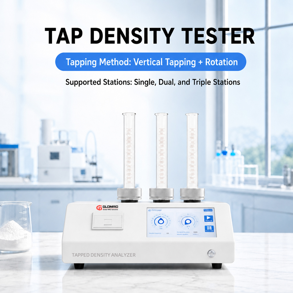 Automatic Tapped Density Analyzer Powder Tapped Density Tester for Cement Talcum Powder Coating Powder Test