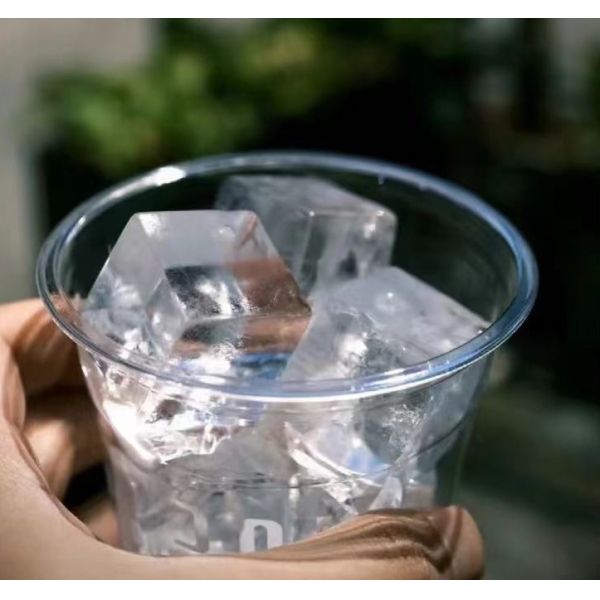 BLG High Quality Intelligent Air-cooled 100kg Automatic Crystal Commercial Full Big Cube Ice Machine for Home/shop Cold Drinks