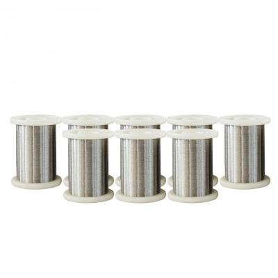 Fio branco 0.05mm do aquecimento de resistência NiCr8020 elétrica recozidos