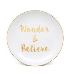 Dessert White Custom Porcelain Plates Ceramic Plate Printing Designs for Christmas